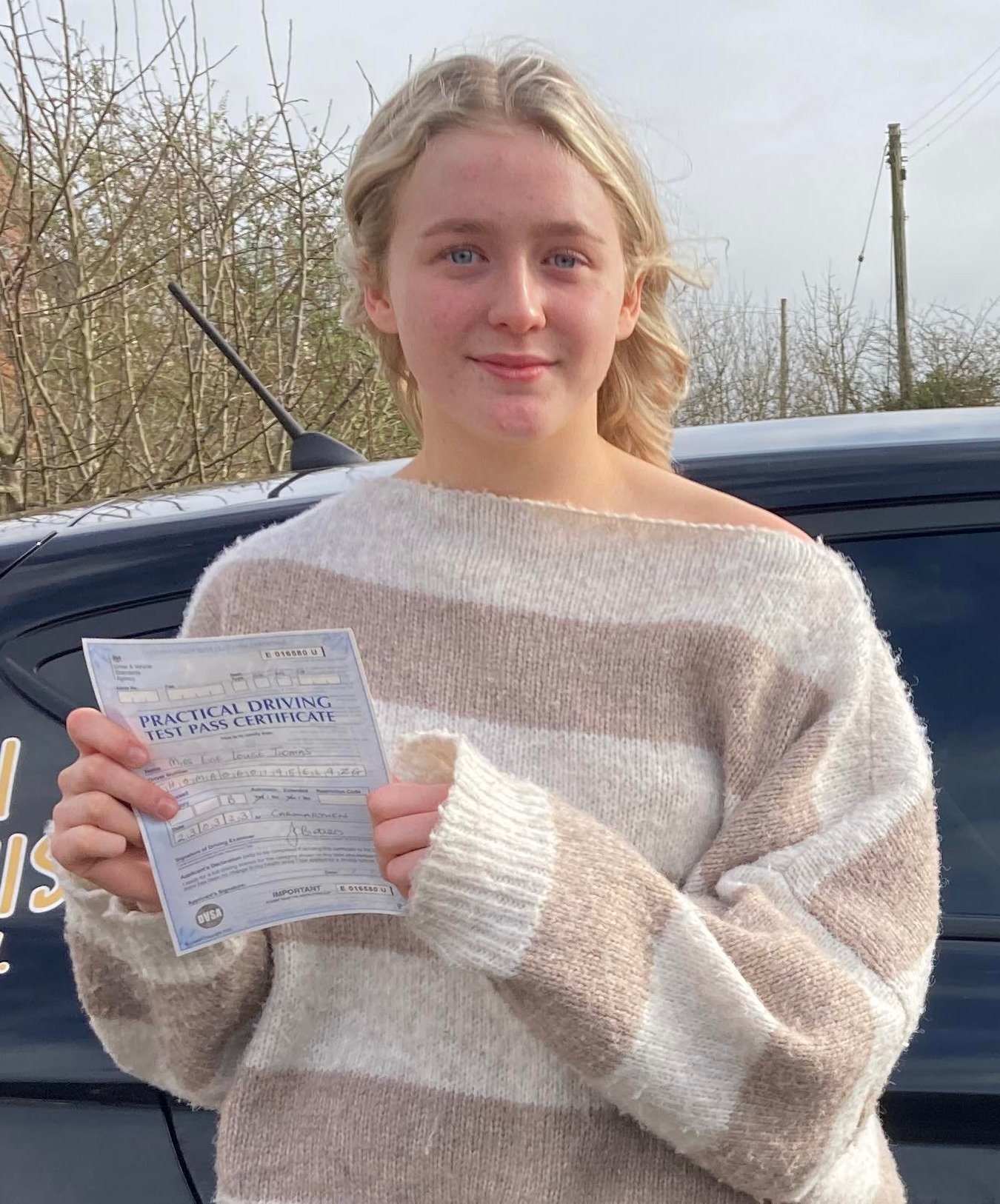 Evie Thomas (Test Pass)