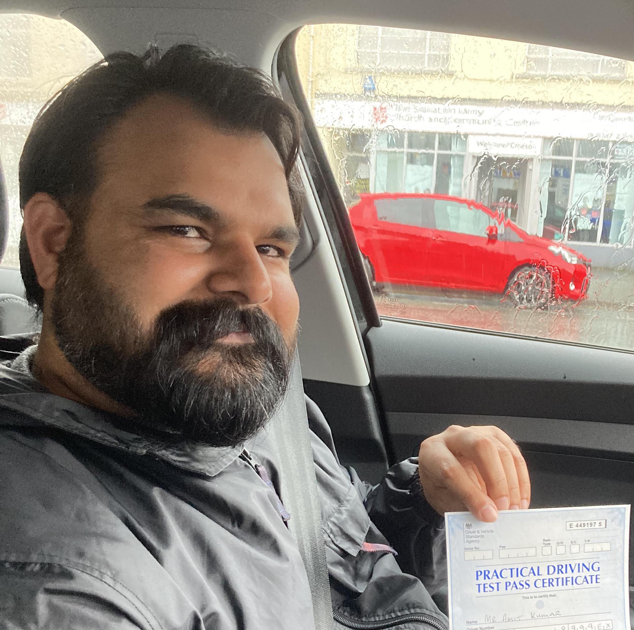 Amit Kumar (Test Pass)