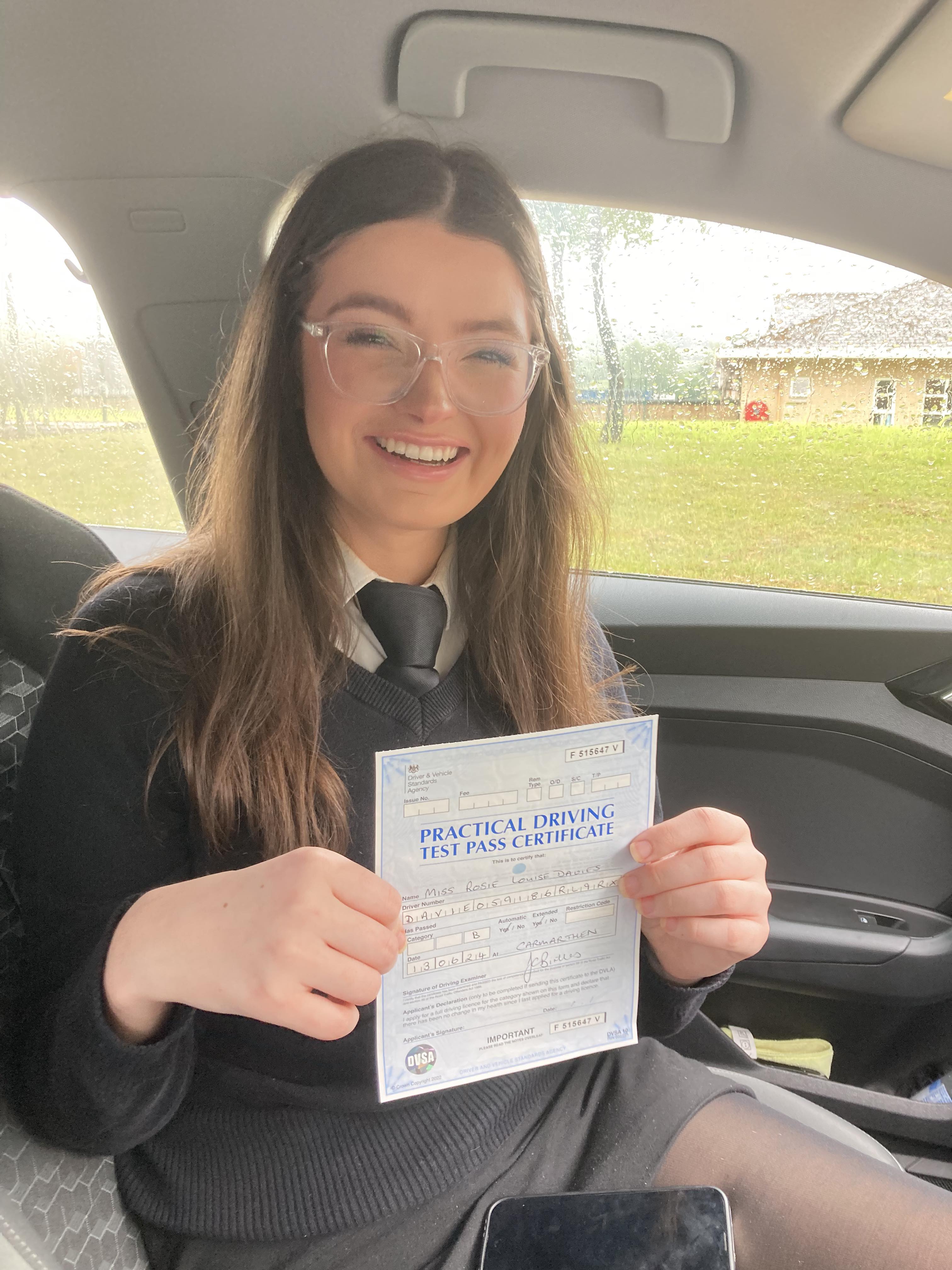 Rosie Davies (Test Pass) (1)