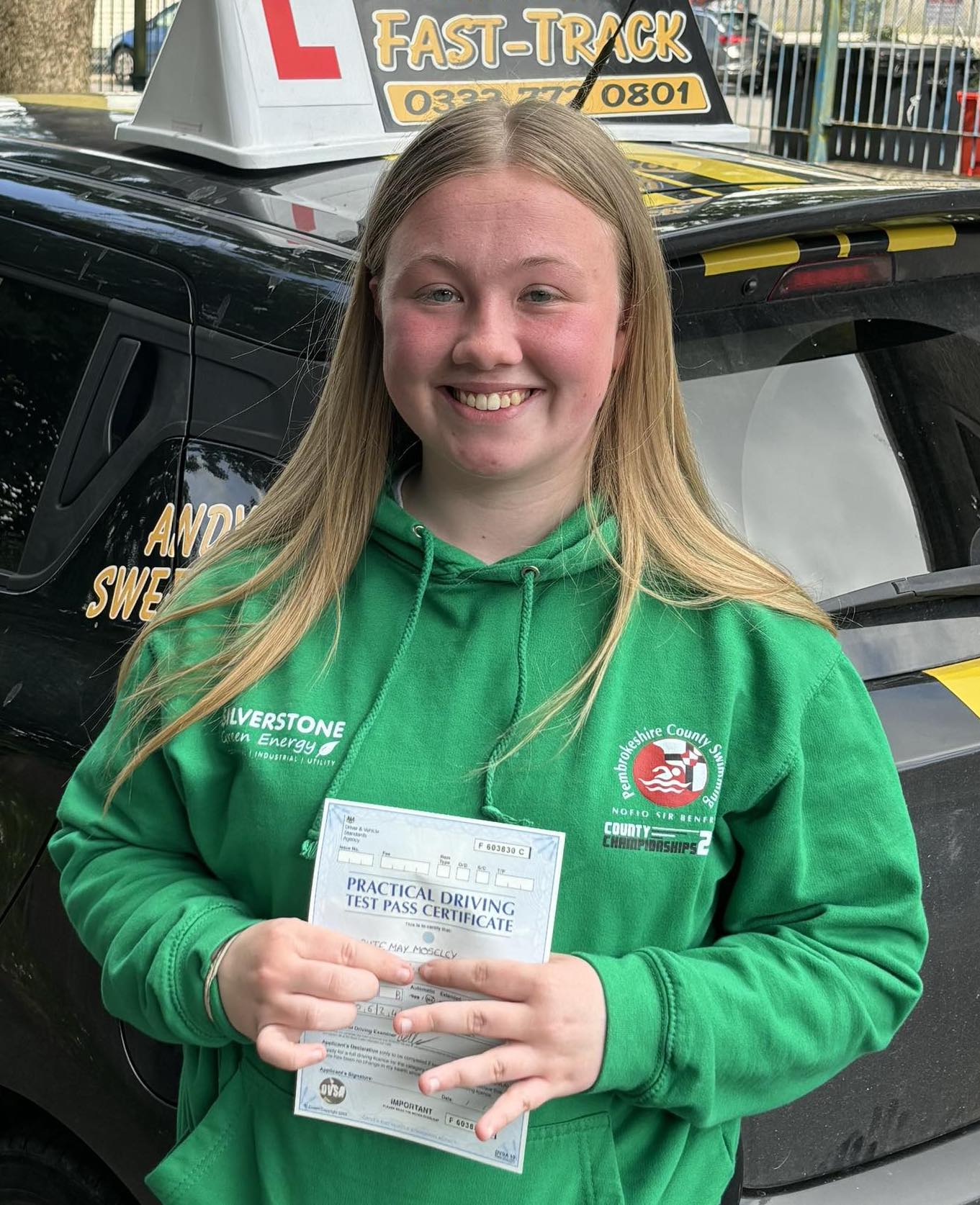 Sophie Moseley (Test Pass)