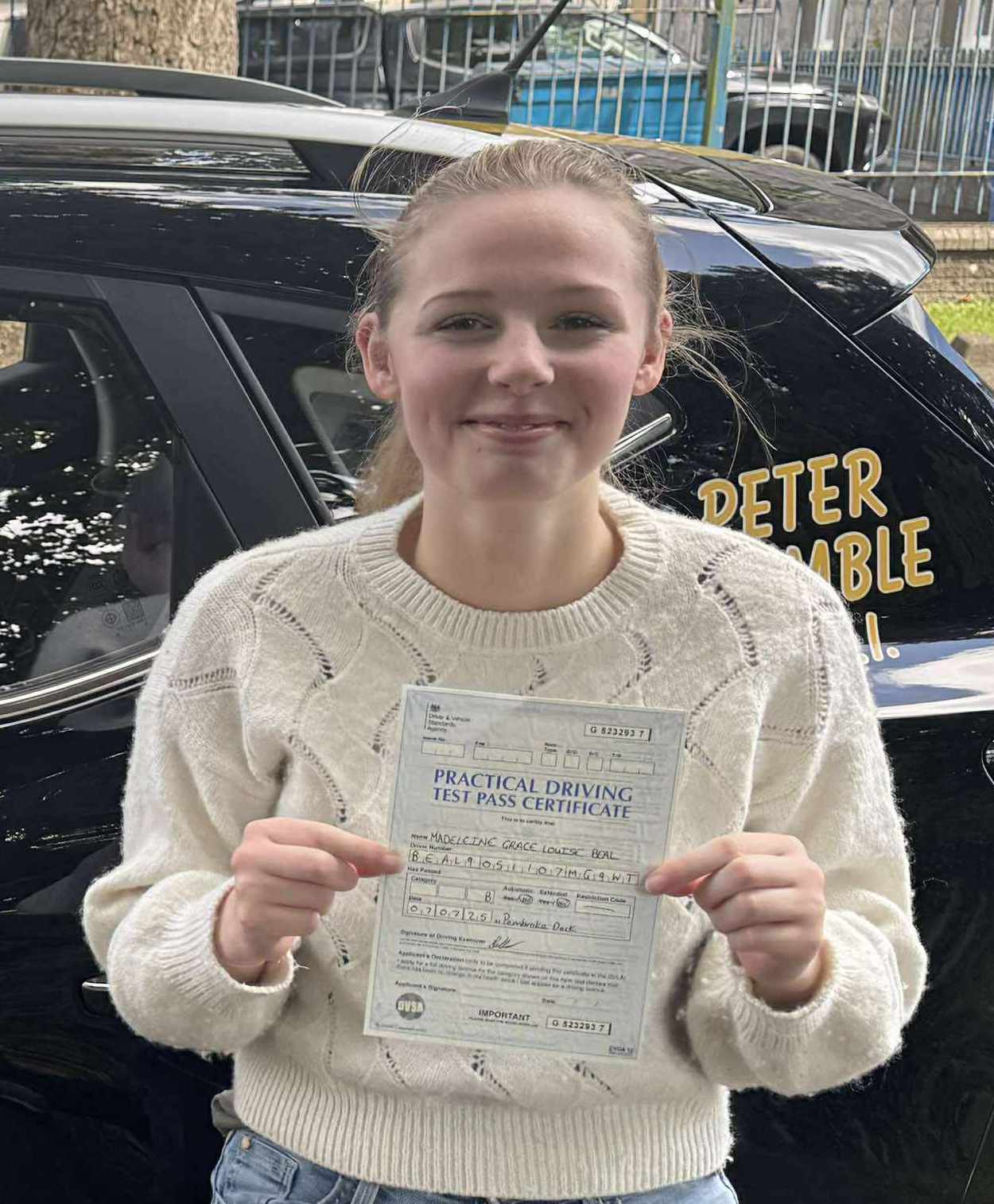 Maddie Beale (Test Pass)
