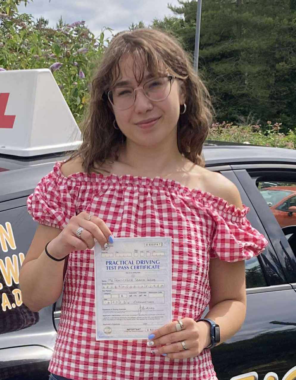 Francesca Hrab (Test Pass)