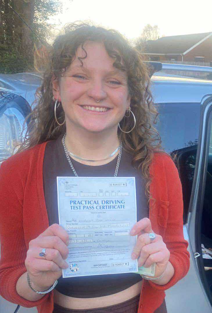 Harriet Davies (Test Pass)