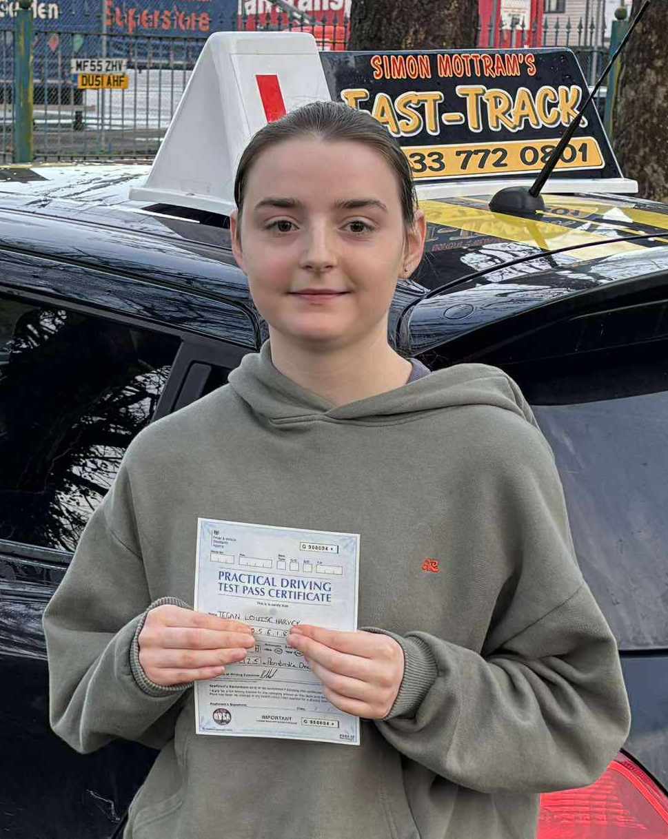 Tegan Harvey (Test Pass)