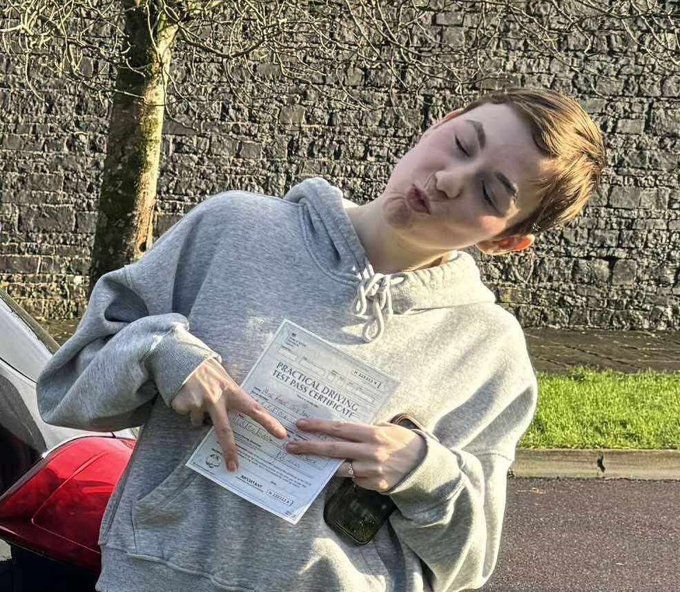 Rosie Harries (Test Pass)