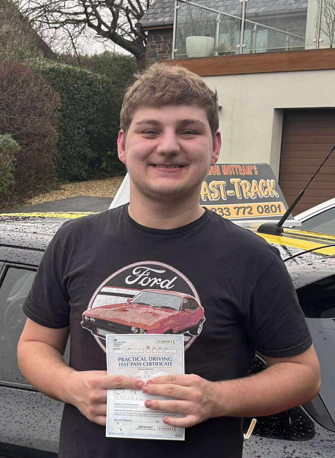 Callum Sweetman (Test Pass)